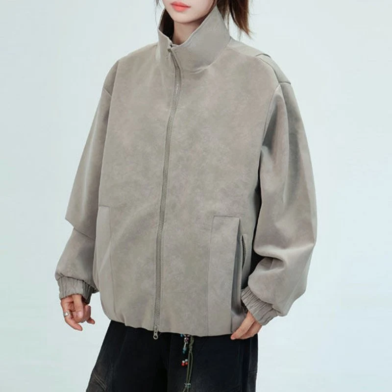 Damen Urbane Oversized-Jacke Drune
