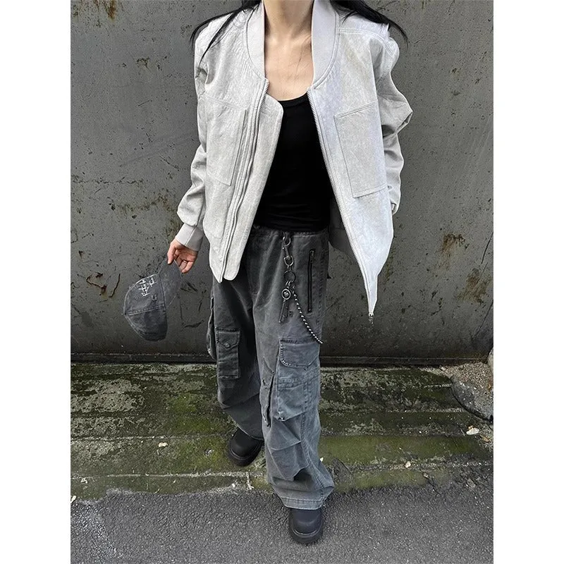 Damen Urbane Bomberjacke Drune