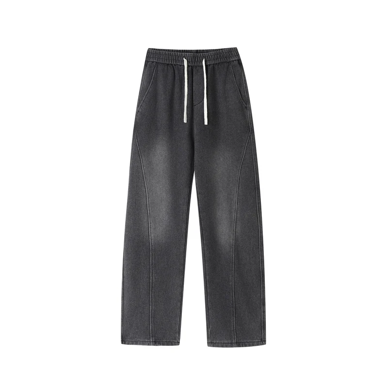 Herren Modische weite Freizeithose Drune