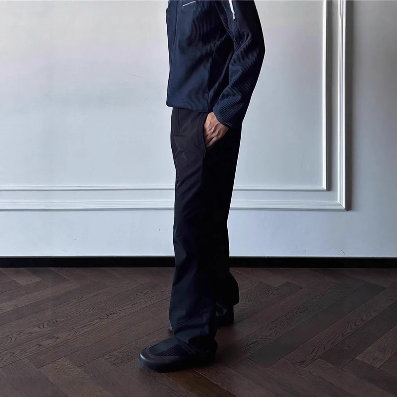 Herren Modische und bequeme Relaxed Fit Freizeit-Hose Drune