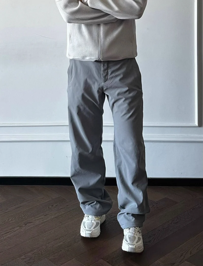 Herren Modische und bequeme Relaxed Fit Freizeit-Hose Drune
