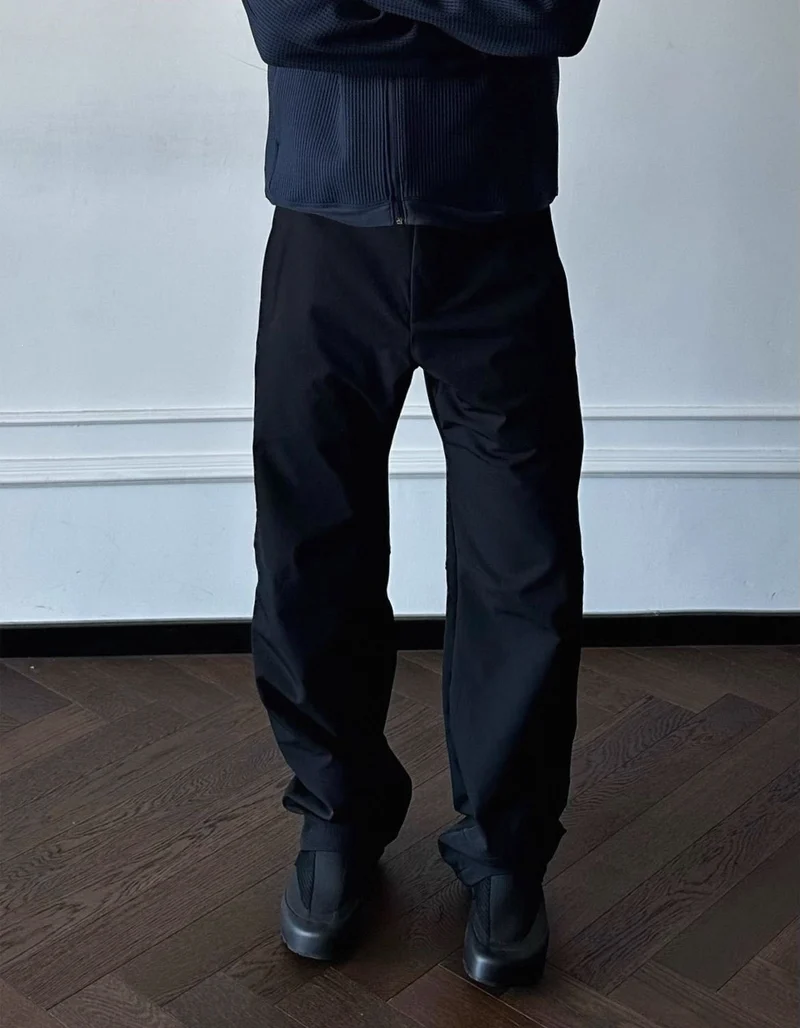 Herren Modische und bequeme Relaxed Fit Freizeit-Hose Drune