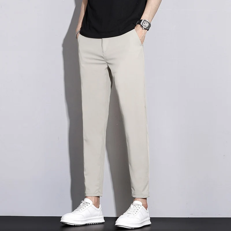 Herren Modische Smart Casual Hose Drune