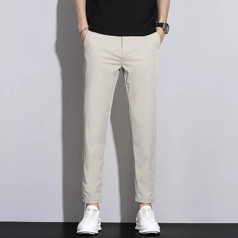Herren Modische Smart Casual Hose Drune