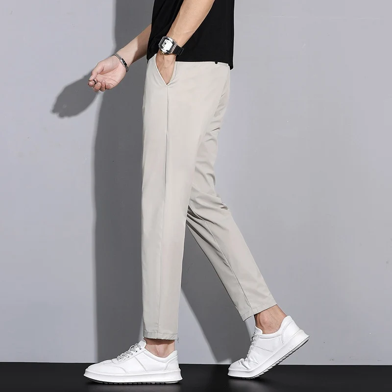 Herren Modische Smart Casual Hose Drune