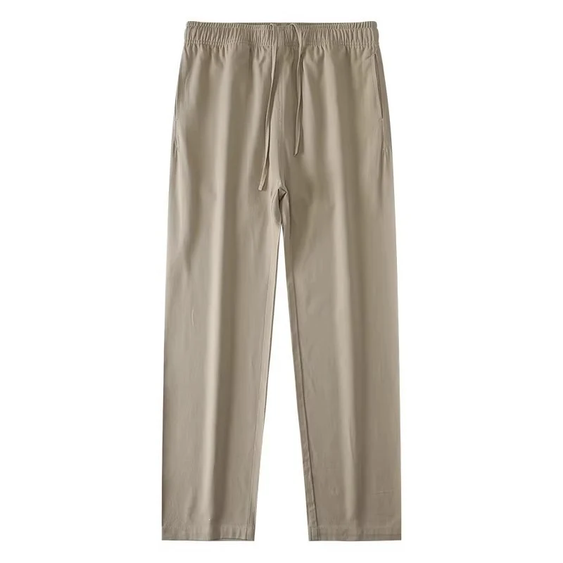 Herren Modische Freizeithose mit elastischem Bund Drune
