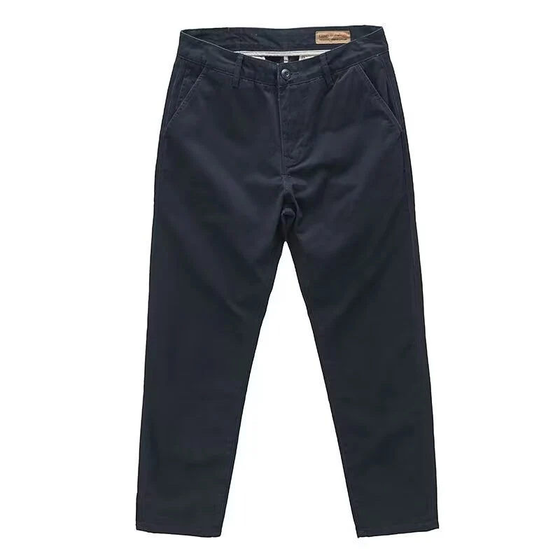 Herren Modische Chino-Hose mit elastischem Bund Drune