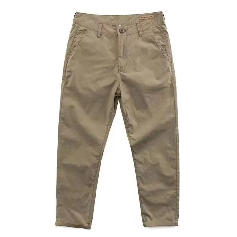 Herren Modische Chino-Hose mit elastischem Bund Drune