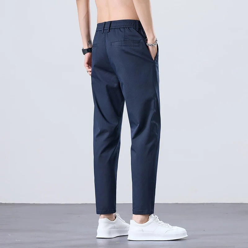 Herren Moderne Chino-Hose Drune