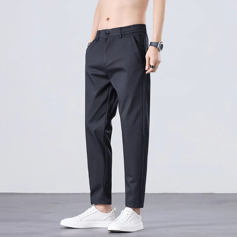 Herren Moderne Chino-Hose Drune