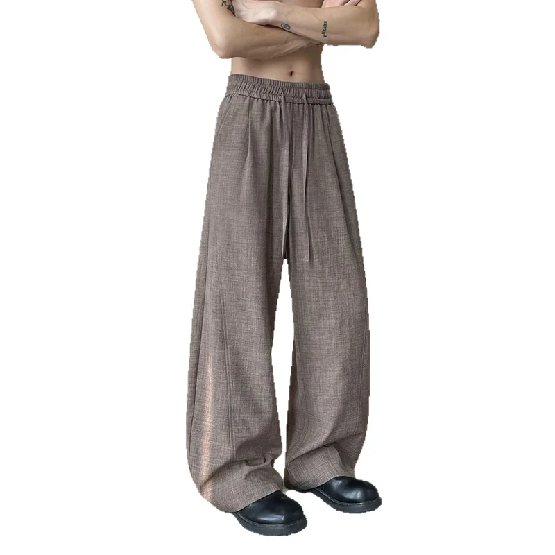 Herren Locker geschnittene Stoffhose Drune