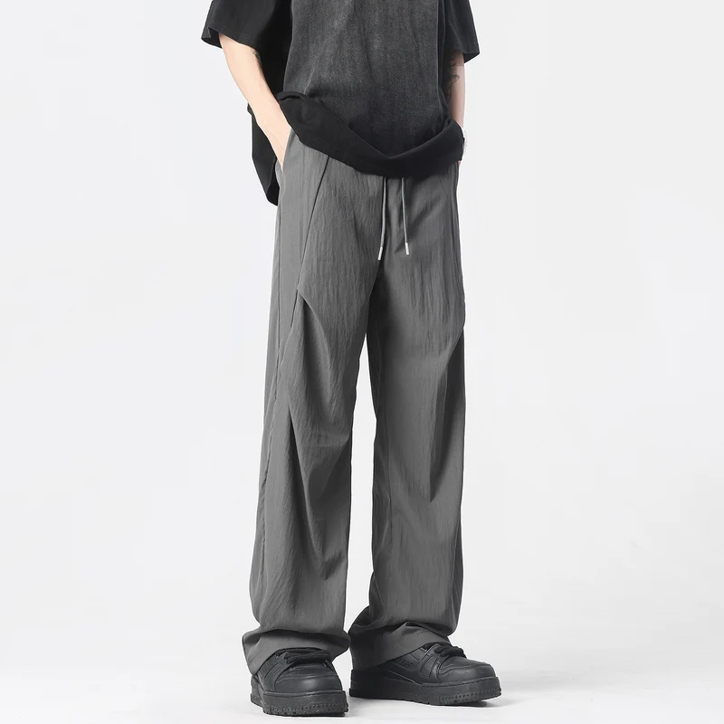 Herren Locker geschnittene Freizeit-Hose Drune
