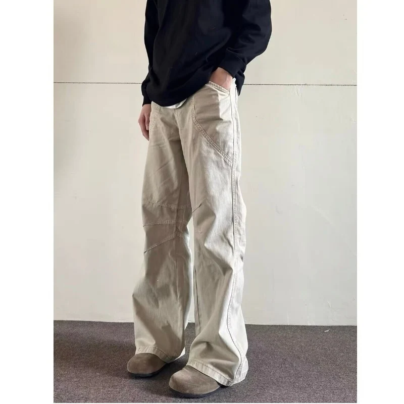 Herren Lässige und bequeme weite Cargo-Hose Drune
