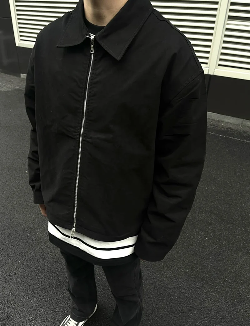 Herren Lässige Oversized Jacke Drune