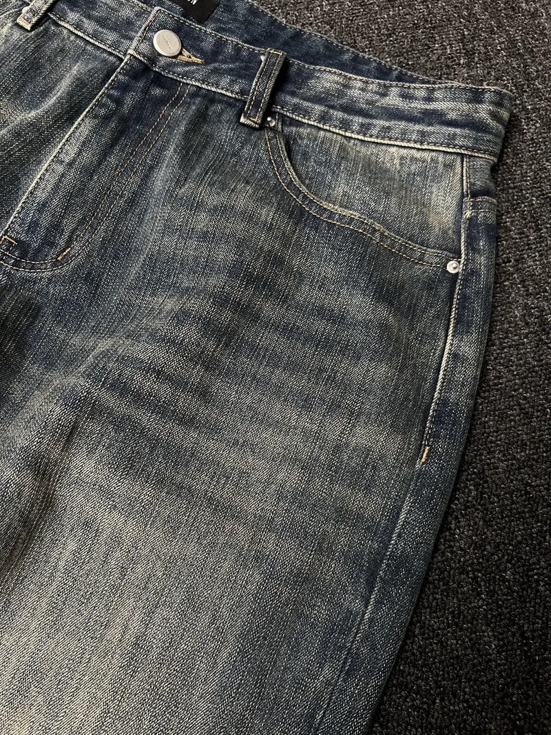 Herren Klassische Denim-Jeans im Vintage-Stil Drune