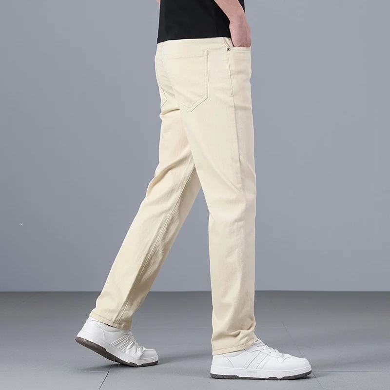 Herren Klassische Baumwolljeans Drune