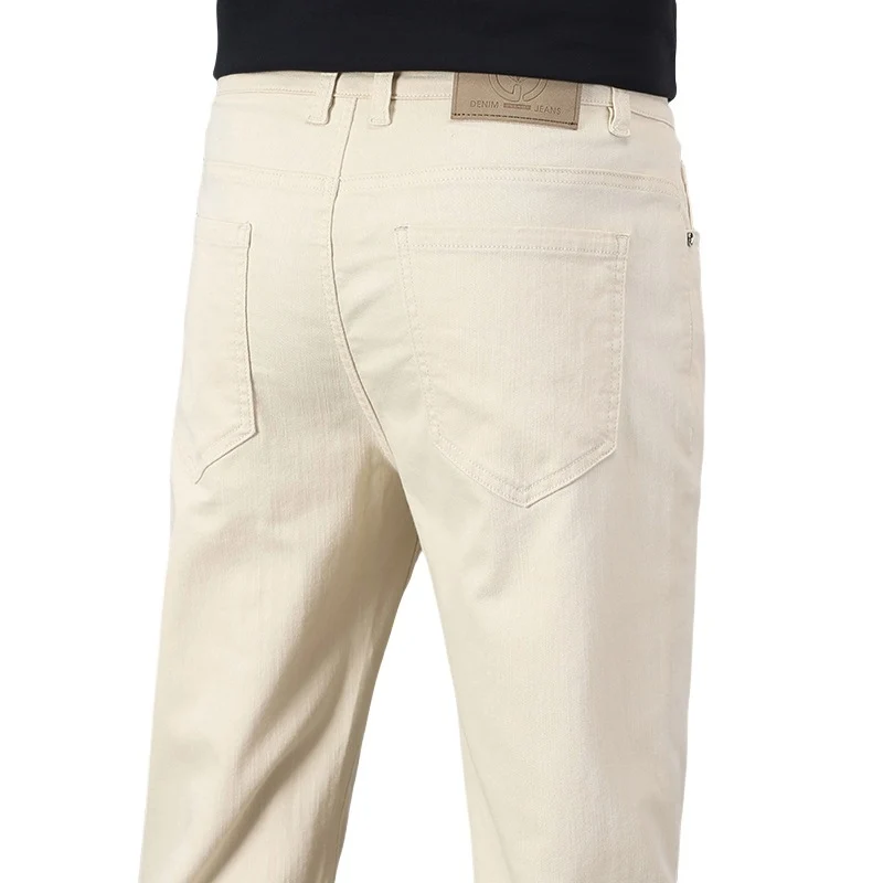 Herren Klassische Baumwolljeans Drune