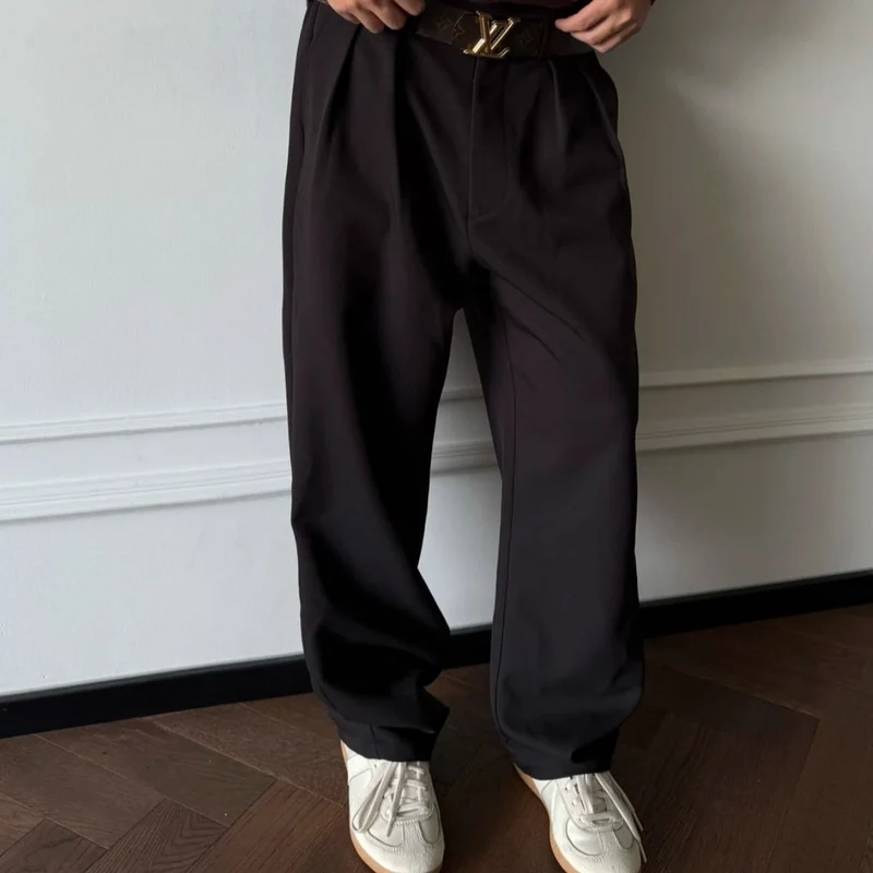Herren Elegante und lässige Karohose Drune