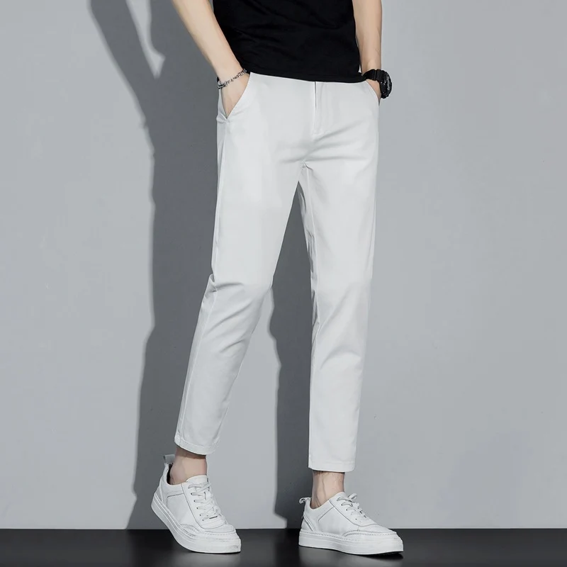 Herren Elegant geschnittene Freizeit-Hose mit praktischen Taschen Drune