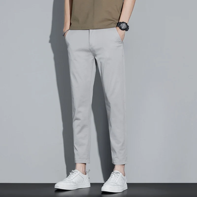 Herren Elegant geschnittene Freizeit-Hose mit praktischen Taschen Drune
