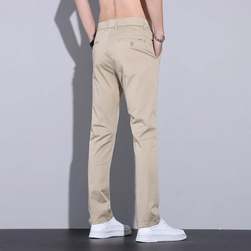 Herren Elegant geschnittene Freizeit-Hose mit praktischen Taschen Drune
