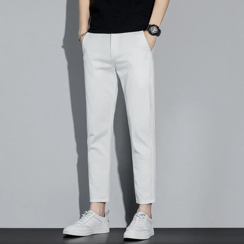 Herren Elegant geschnittene Freizeit-Hose mit praktischen Taschen Drune