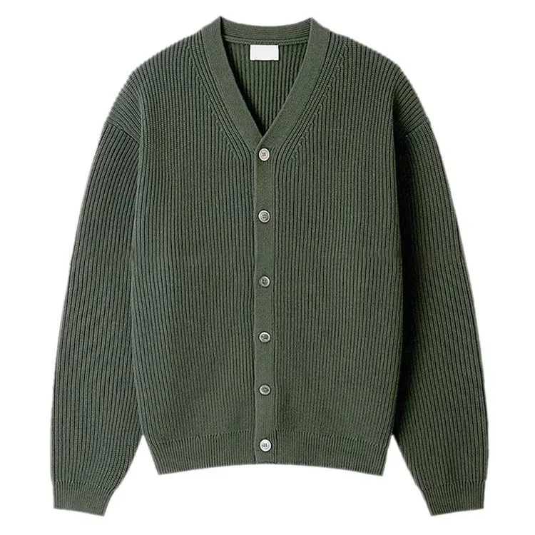 Herren Lässige Grobstrickjacke Drune