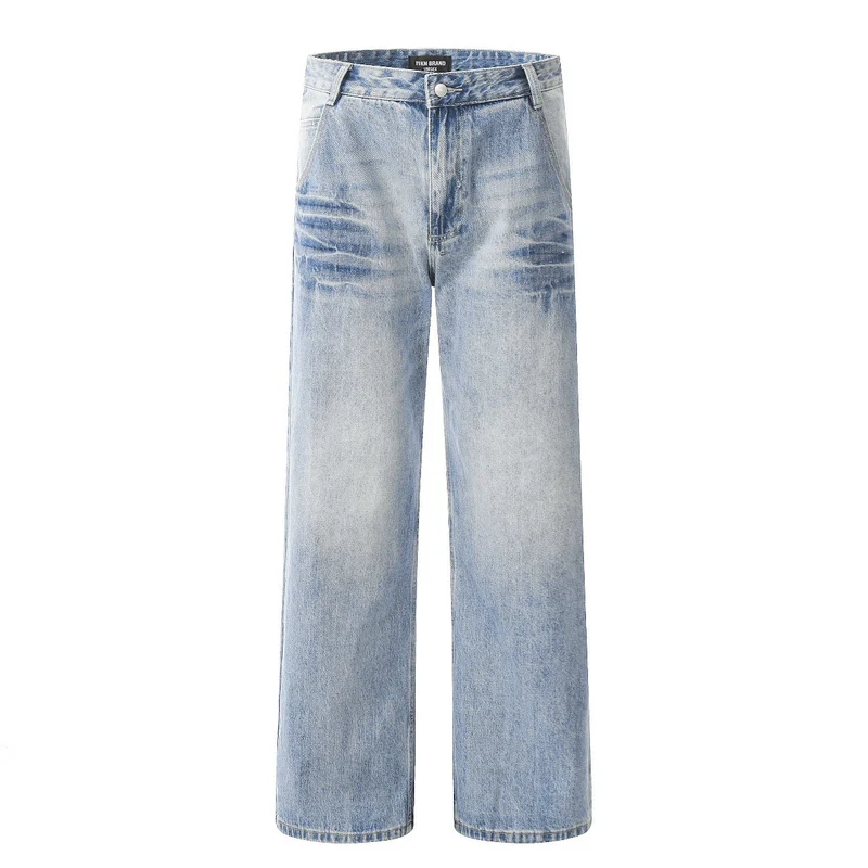 Damen Modische Flared Jeans Drune