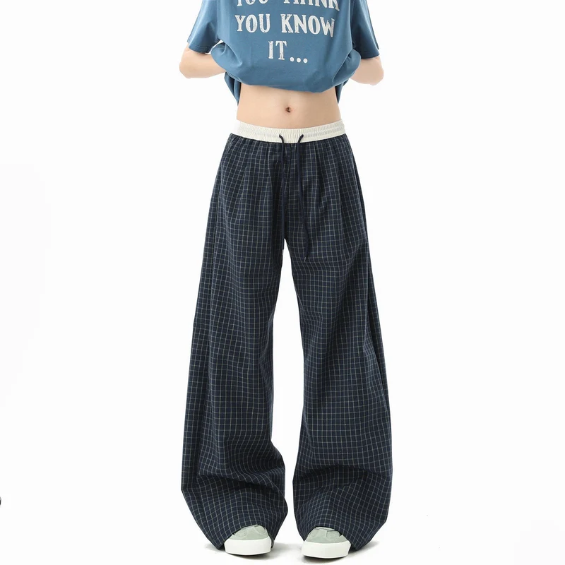 Damen Bequeme weite Freizeithose Drune
