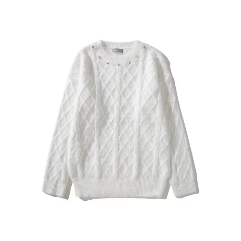 Herren Stylish Grobstrickpullover Drune