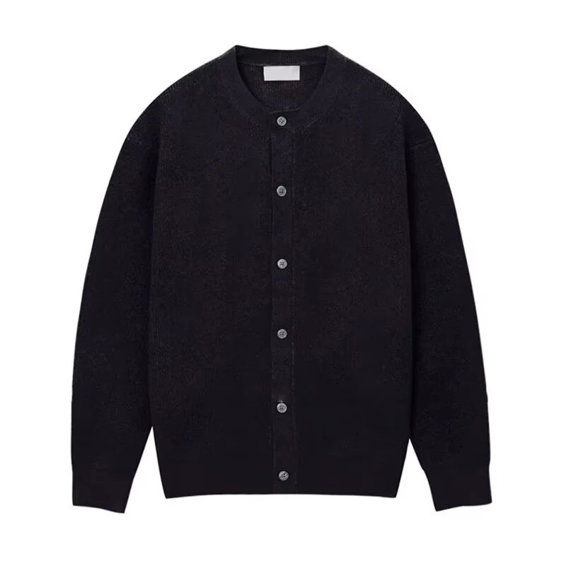 Herren Stilvoller Langarm Cardigan Drune