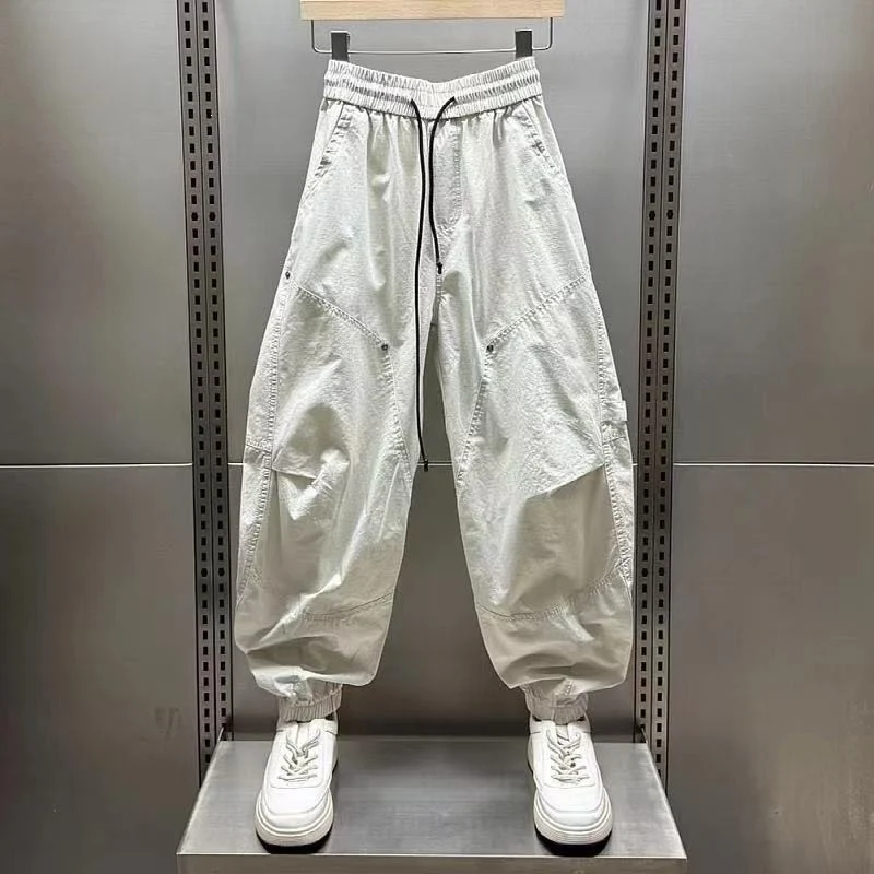 Herren Bequeme Utility Cargo-Hose Drune