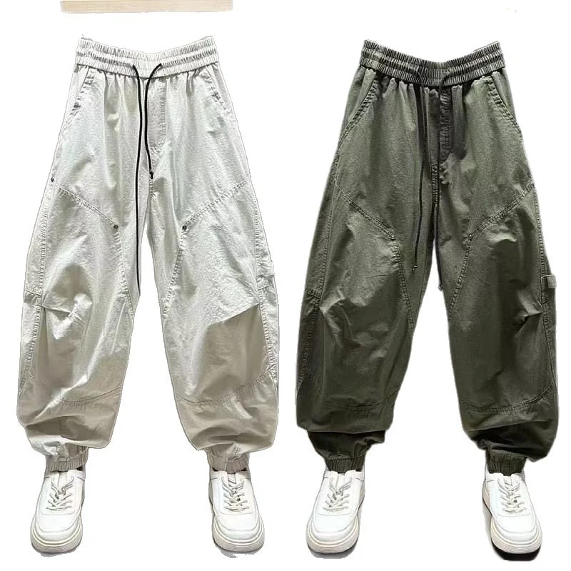 Herren Bequeme Utility Cargo-Hose Drune