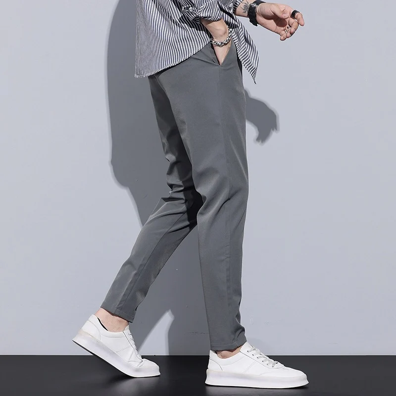 Herren Bequeme und stilvolle Stretch-Casual-Hose Drune