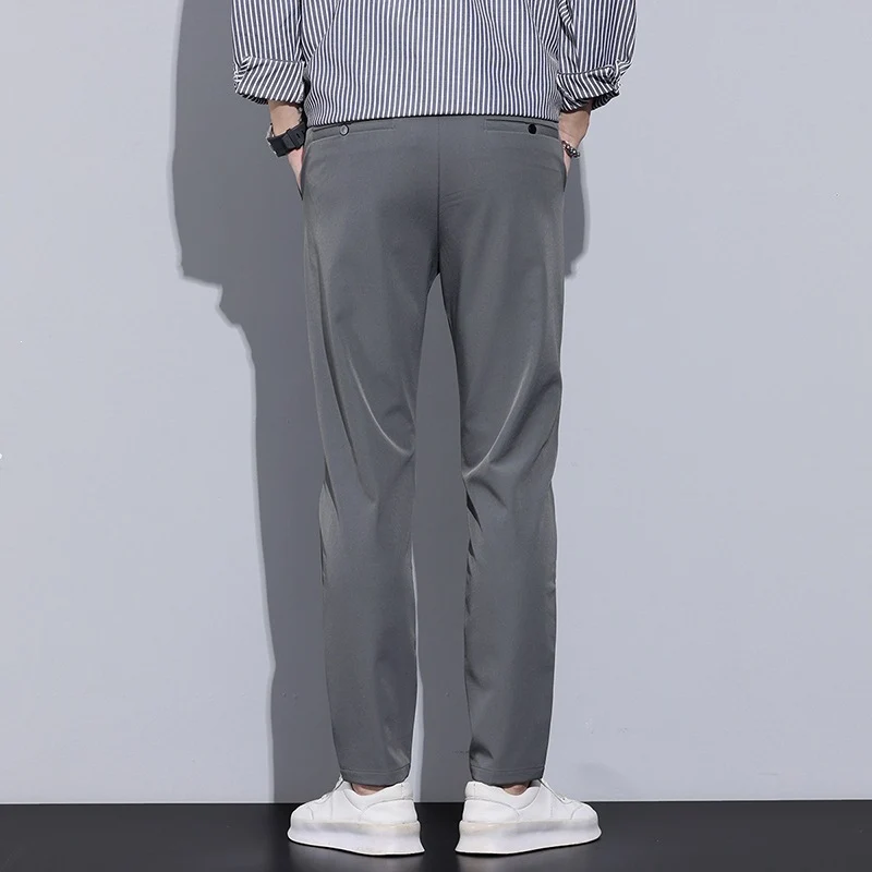 Herren Bequeme und stilvolle Stretch-Casual-Hose Drune