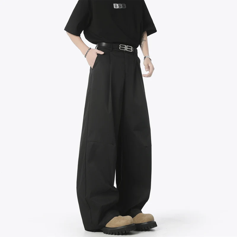 Herren Bequeme und lässige weit geschnittene Hose Drune