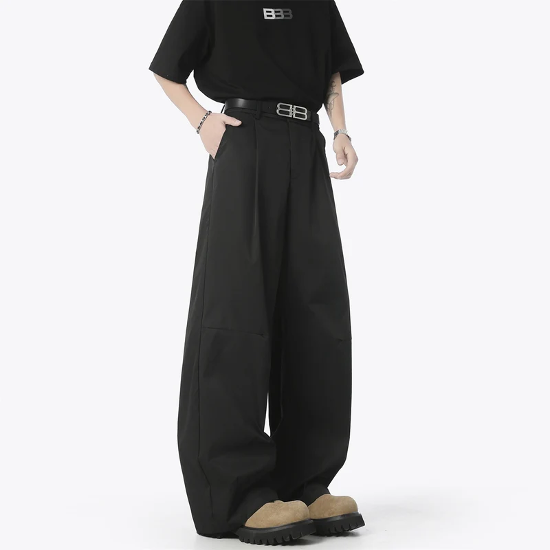 Herren Bequeme und lässige weit geschnittene Hose Drune