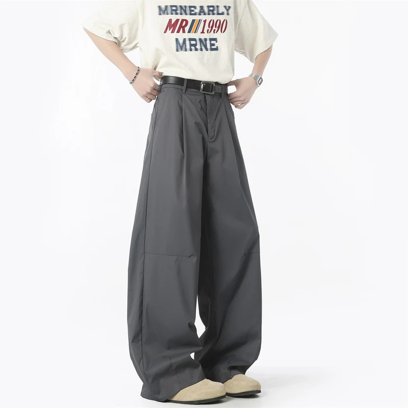 Herren Bequeme und lässige weit geschnittene Hose Drune