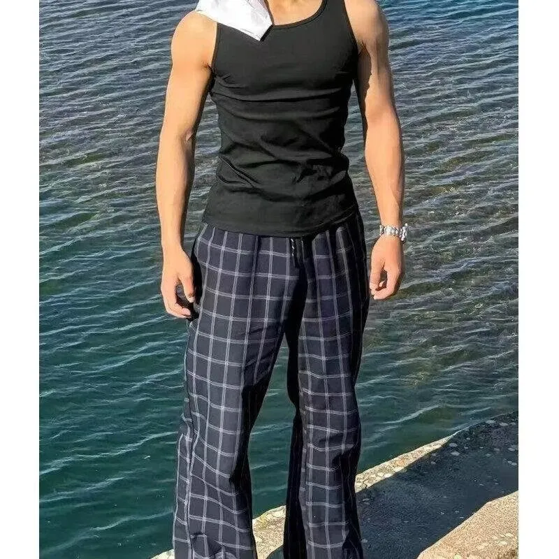 Herren Bequeme und lässige Pyjamahose Drune