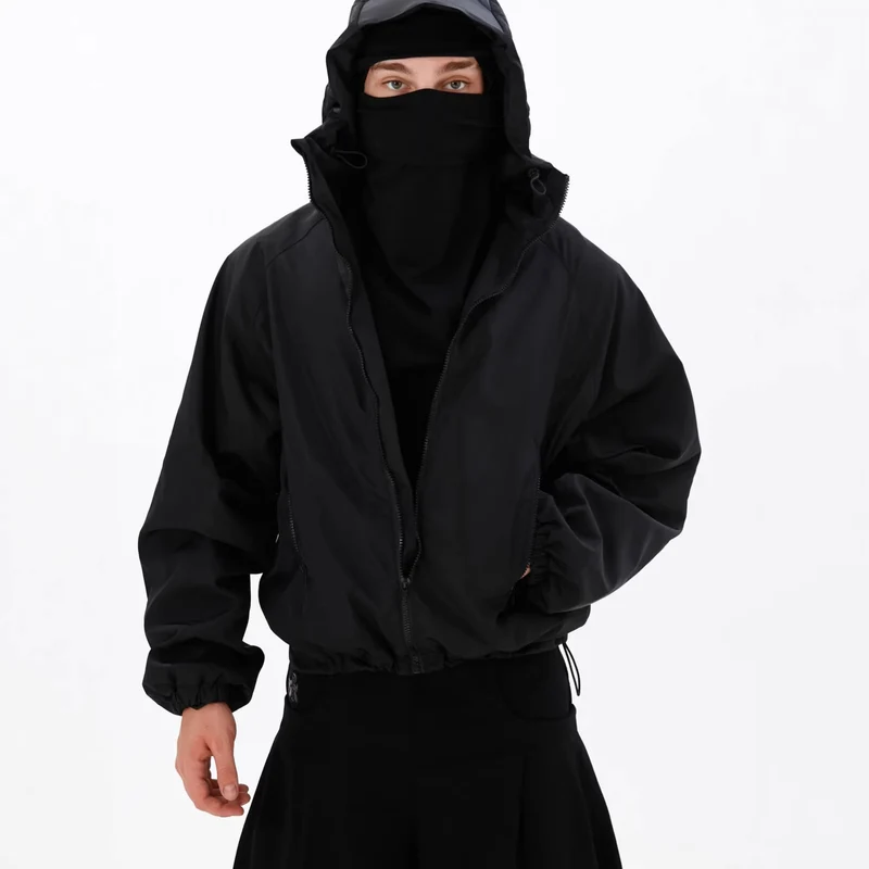 Herren Sportliche Outdoorjacke mit Kapuze