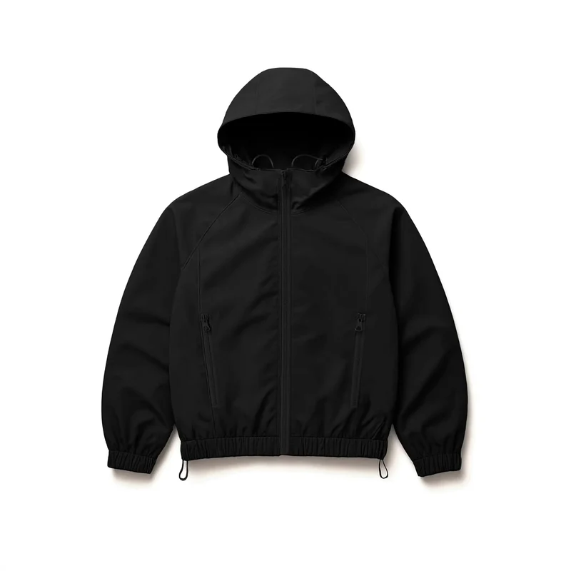 Herren Sportliche Outdoorjacke mit Kapuze