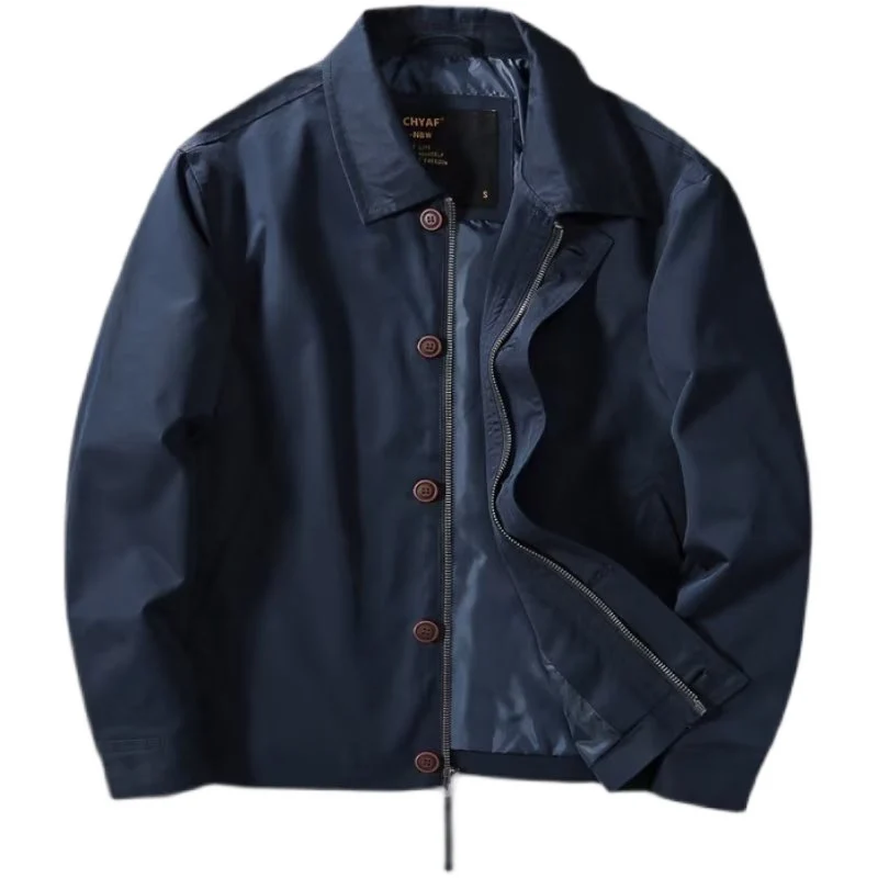 Herren Übergangsjacke mit Druckknöpfen Drune