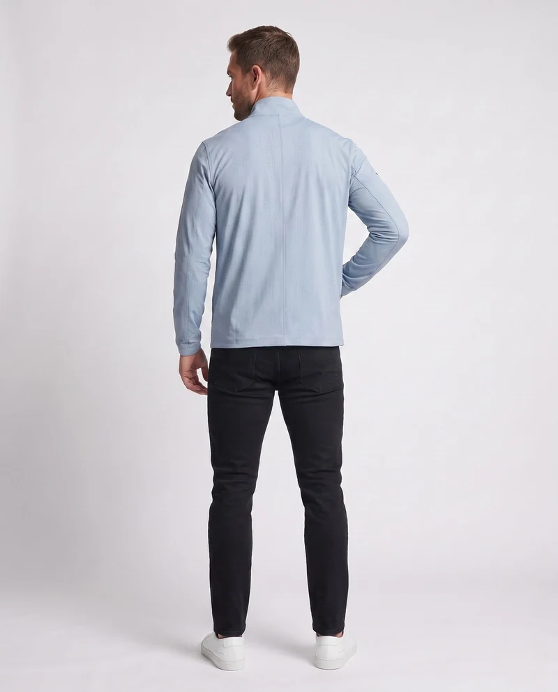 Herren nan leichte atmungsaktive Softshelljacke mit Stehkragen und durchgehendem Reißverschluss Drune