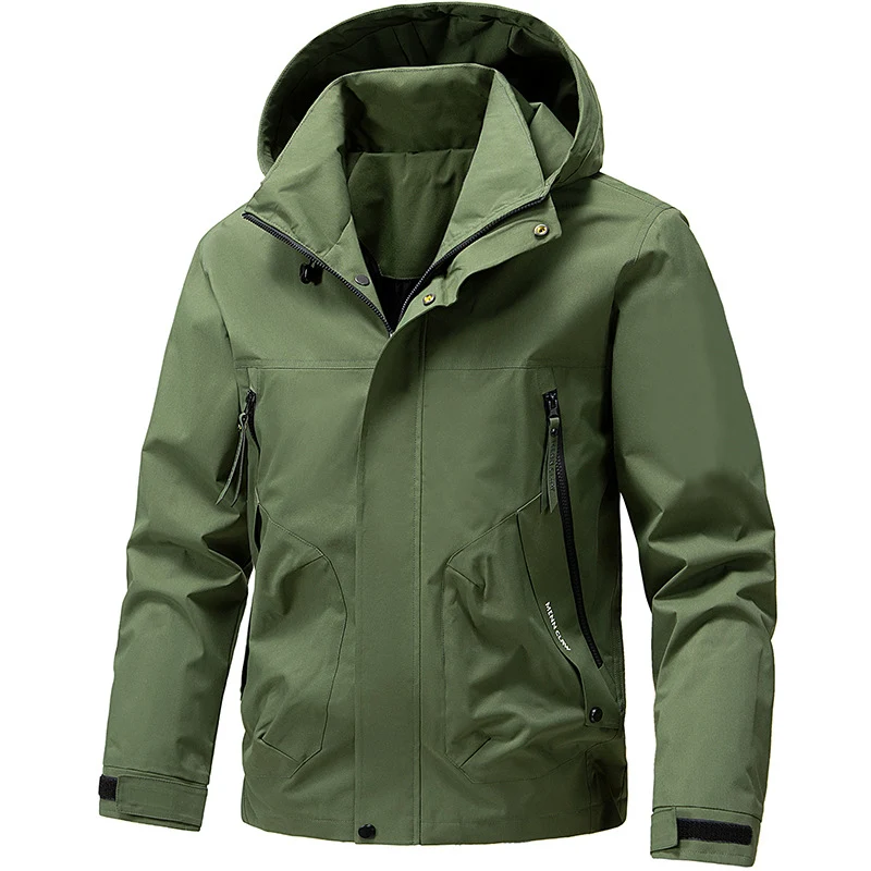 Herren Wasserdichte Multifunktionsjacke Drune