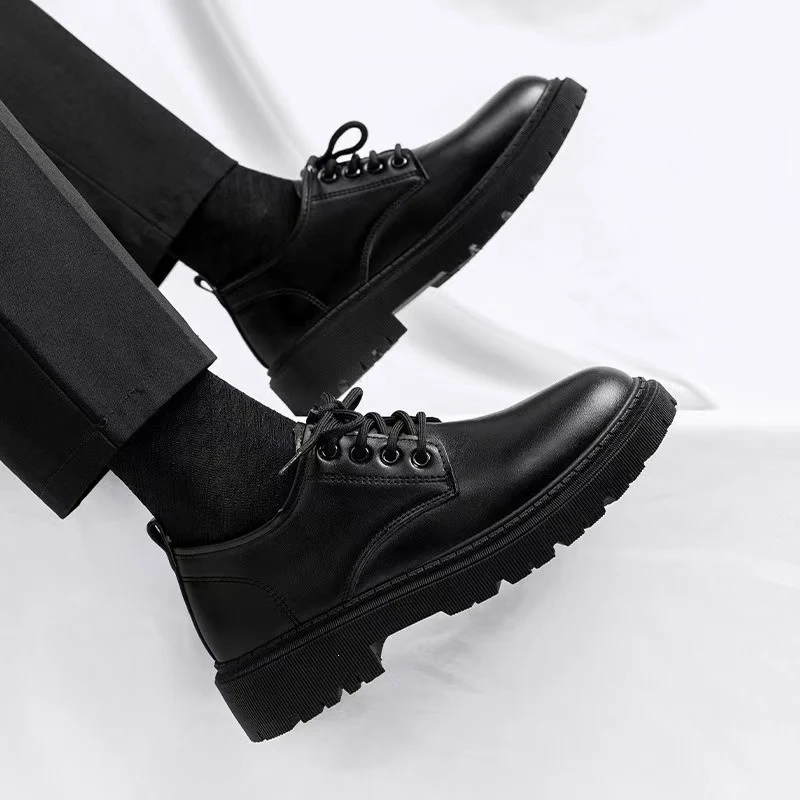 Herren Modische und strapazierfähige Schnürschuhe Drune