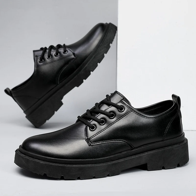 Herren Modische und strapazierfähige Schnürschuhe Drune