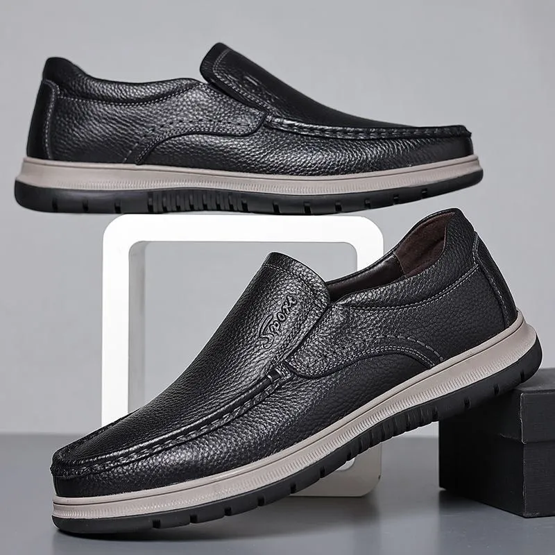 Herren elegante und bequeme Mokassins mit flexiblem Einstieg Drune
