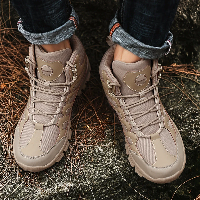 Damen Stabile und wetterfeste Wanderschuhe mit hohem Schaft Drune