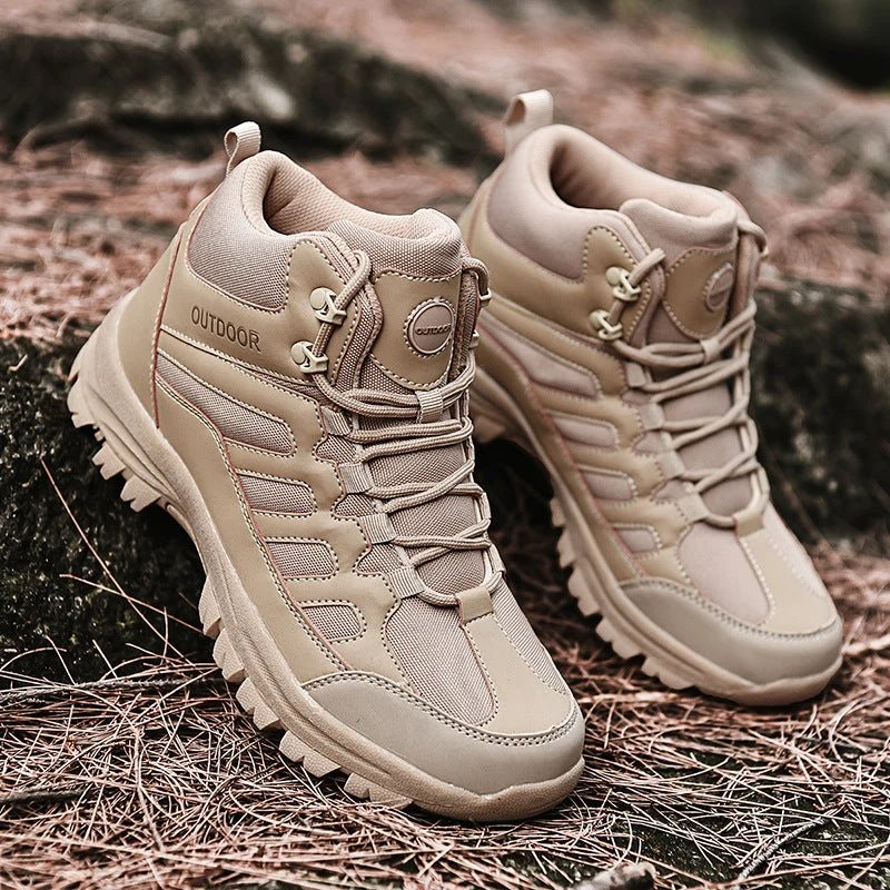 Damen Stabile und wetterfeste Wanderschuhe mit hohem Schaft Drune