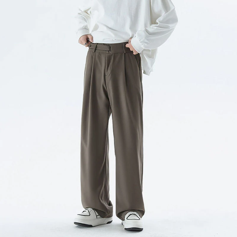 Herren Elegante und lässige High-Waist Hose Drune